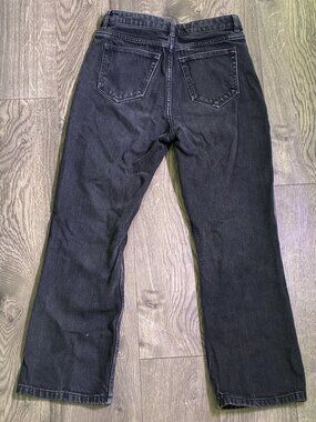 Chic Straight Leg Denim Dark Wash Jeans by Paris Atelier